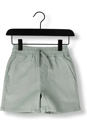 Rylee + Cru Jongens Broeken Bermuda Short Aqua - - Maat 68/80