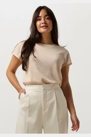 Minus Dames Tops & T-shirts Carlina Knit Tee - - Maat XL