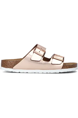 Birkenstock Dames Slippers Arizona Met Shine - - Maat 36