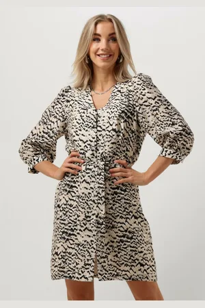 MSCH Dames Jurken Mschphilida Maire 3/4 Dress Aop - - Maat S
