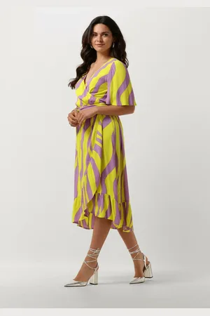 POM Amsterdam Dames Jurken Desert Heat Dress - - Maat 36
