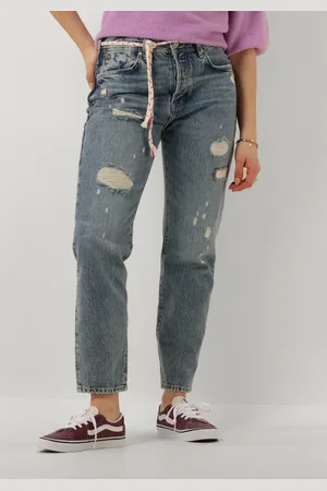 Scotch&Soda Dames Jeans The Buzz Slim Boyfriend Jeans - All Tied Up - - Maat 25/32