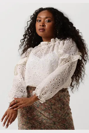 Neo Noir Dames Blouses Nadira Embroidery Blouse - - Maat 36