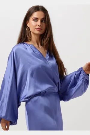 Resort Finest Dames Blouses Satin Balloon Blouse - - Maat XS