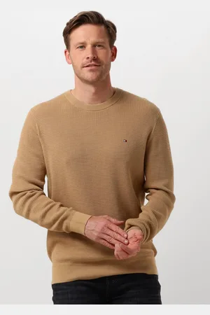 Tommy Hilfiger Heren Truien & Vesten Refined Structure Cr - - Maat XL