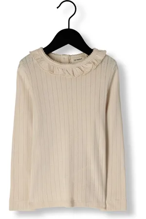 Lil Atelier Meisjes Tops & T-shirts Nmfrachel Nis Ls Slim Top Lil Noos - - Maat 104