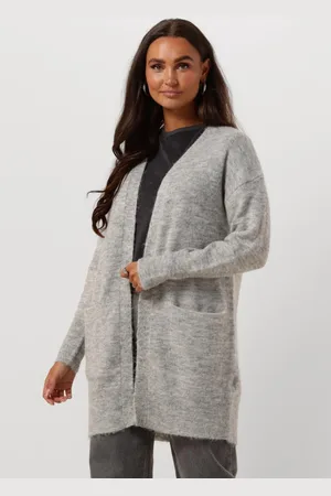 SELECTED Dames Truien & Vesten Lulu New Ls Knit Long Cardigan B - - Maat XL