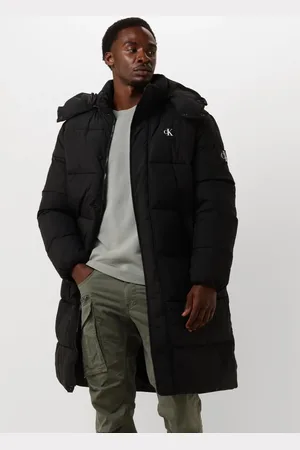 Calvin Klein Heren Jassen Essentials Non Down Long Parka - - Maat XL