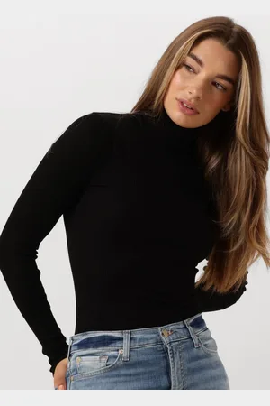 Rosemunde Dames Truien & Vesten Silk T-shirt W/ Roller Neck - - Maat XL