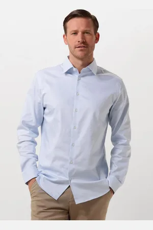 SELECTED Heren Overhemden Slhslim-performance Shirt Ls Noos - - Maat XL