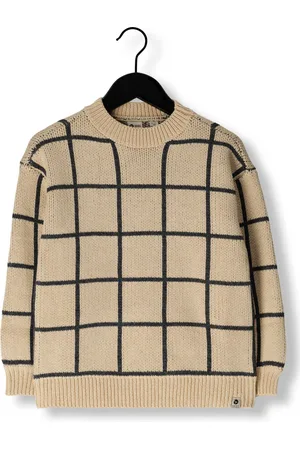 Daily7 Jongens Truien & Vesten Knitted Sweater Big Check - - Maat 110