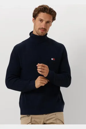 Tommy Hilfiger Heren Truien & Vesten Tjm Slim Xs Badge Rollneck - - Maat XL