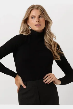 Jansen Amsterdam Dames Truien & Vesten V113 Shirt With Turtle Neck And Long Sleeve - - Maat XL