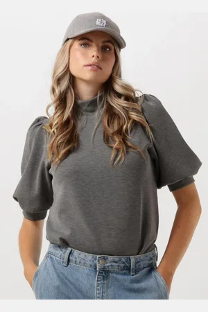 My Essential Wardrobe Dames Tops & T-shirts 21 The Puff Blouse - - Maat XL