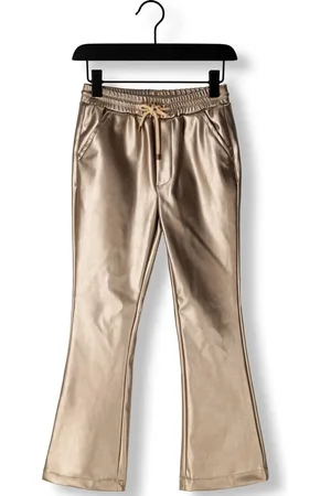 NoNo Meisjes Broeken Suna Coated Flared Pants - - Maat 134/140