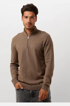 SELECTED Heren Truien & Vesten Slhberg Half Zip Cardigan Noos - - Maat XL