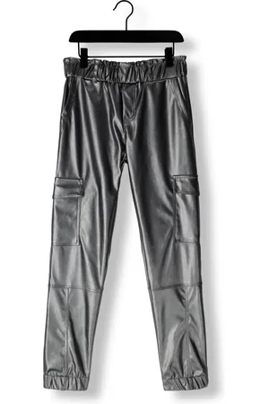 Indian Blue Jeans Meisjes Broeken Vegan Leather Cargo Pants - - Maat 116
