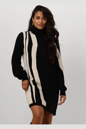 Object Dames Jurken Objray L/s Knit Rollneck Dress - - Maat XS