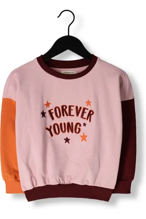 Your Wishes Meisjes Truien & Vesten Forever Young Oversized Sweater - - Maat 110