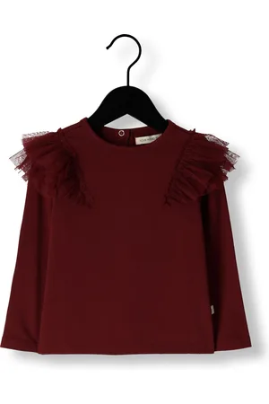Your Wishes Meisjes Tops & T-shirts Tule Longsleeve - - Maat 116
