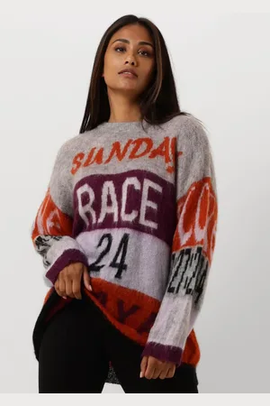 AMAYA Amsterdam Dames Truien & Vesten Amaya Race Sweater - - Maat XS