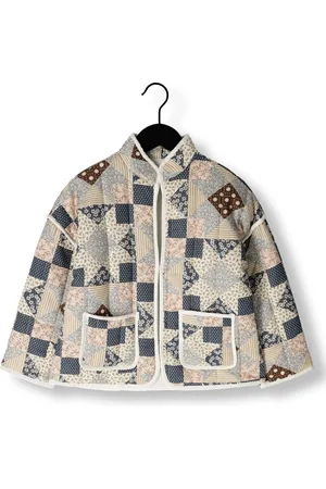 Rylee + Cru Meisjes Jassen Fringe Jacket Saddle - - Maat 116/122