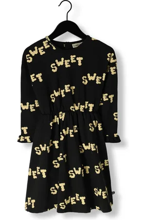 CarlijnQ Meisjes Jurken Sweet-dress Longsleeve Ruffles - - Maat 110/116