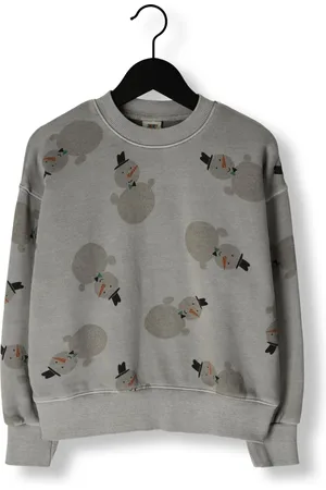 Jelly Mallow Jongens Truien & Vesten Snowman Pigment Sweatshirt - - Maat 2-3Y