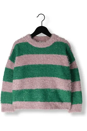 Daily Brat Meisjes Truien & Vesten Twinkle Striped Sweater - - Maat 104/110