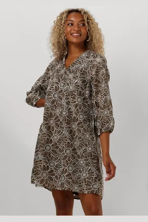 Y.A.S Dames Jurken Yasvibrant 3/4 Dress - - Maat XL