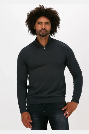 SELECTED Heren Truien & Vesten Slhberg Half Zip Cardigan Noos - - Maat XL