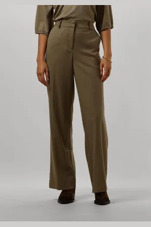 Minus Dames Broeken Elvera Mid Waist Pant - - Maat 36