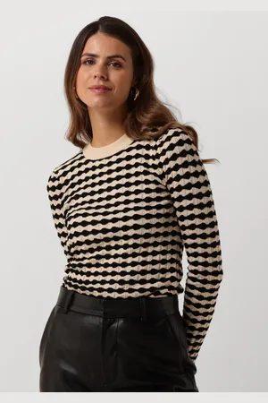 ANOTHER LABEL Dames Truien & Vesten Aster Knitted Pull - - Maat XL