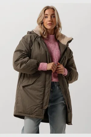 ANOTHER LABEL Dames Jassen Riley Parka - - Maat XS
