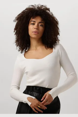 Ydence Dames Tops & T-shirts Knitted Top Chiara - - Maat XL