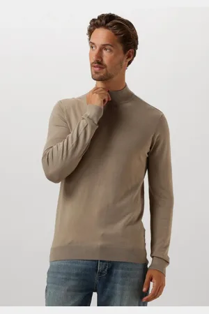 Pure Path Heren Truien & Vesten Essential Knit Mockneck Sweater - - Maat XL