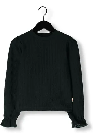 Moodstreet Meisjes Tops & T-shirts Top Sammy Structure Knit - - Maat 110/116