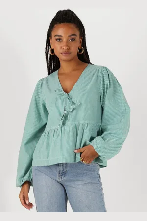 Neo Noir Dames Blouses Esmee Small Stripe Blouse - - Maat 34