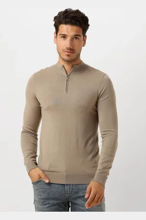 Pure Path Heren Truien & Vesten Essential Knitwear Halfzip Sweater - - Maat XL