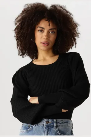 NUKUS Dames Truien & Vesten Mullberry Pullover Lurex - - Maat XL
