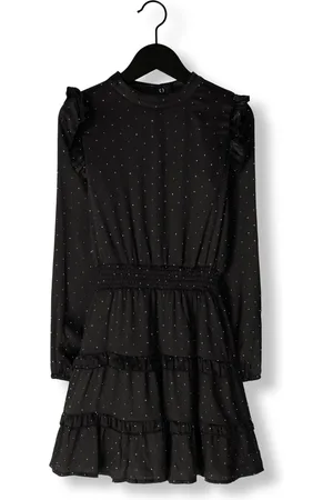 AI&KO Meisjes Jurken Alline Strass Pes 507 G - - Maat 140