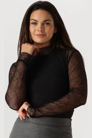 Gestuz Dames Tops & T-shirts Laiagz Lace Blouse - - Maat 34