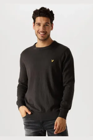 Lyle & Scott Heren Truien & Vesten Cotton Merino Crew Neck Jumper - - Maat XL