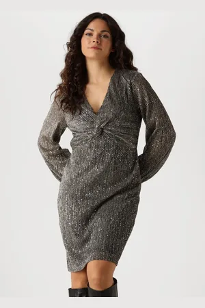 Aaiko Dames Jurken Gwen Mesh Pes 180 - - Maat XL