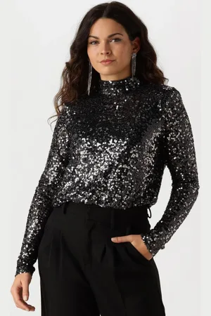 My Essential Wardrobe Dames Tops & T-shirts Fallonmw Bodystocking Blouse - - Maat XL