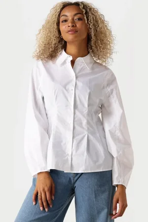 SELECTED Dames Blouses Slfdelia Ls Shirt - - Maat 38