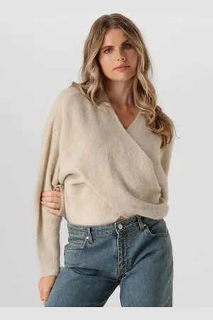 MSCH Dames Truien & Vesten Mschzinelle Hope Wrap Pullover - - Maat S/M