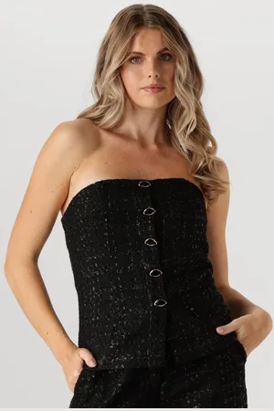 Fabienne Chapot Dames Tops & T-shirts Twinnie Tweed Top - - Maat 38