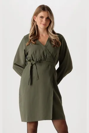 ANOTHER LABEL Dames Jurken Claudia Dress Ls - - Maat XL