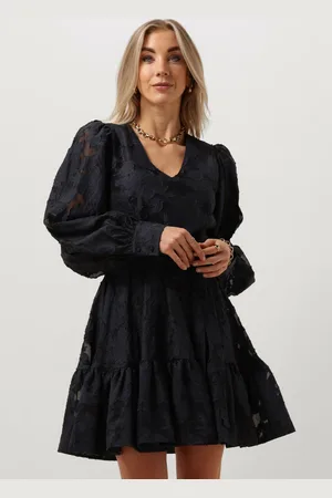 SELECTED Dames Jurken Slfcathi-sadie Short V-neck Dress - - Maat 34